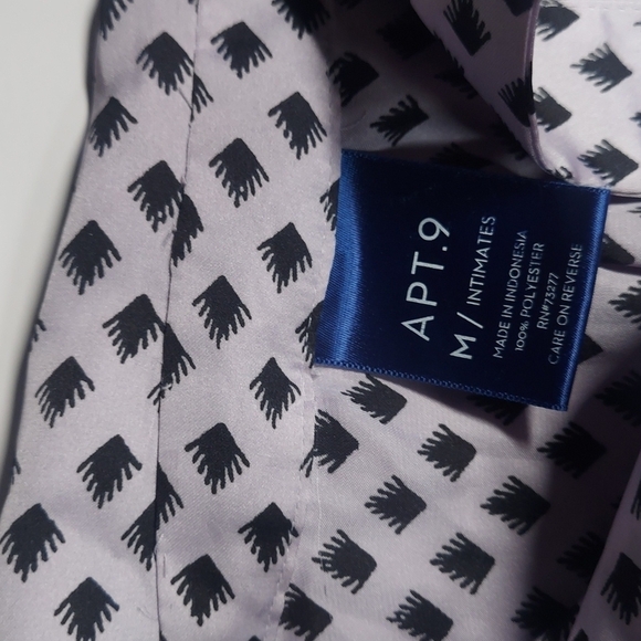 APT 9 Intimates Sleepwear Top Size Medium - Picture 7 of 10